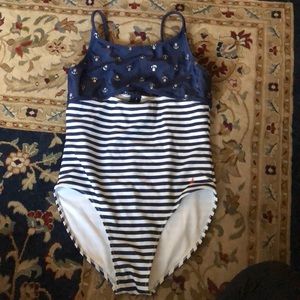 Girls Nautica one piece bathing suit!